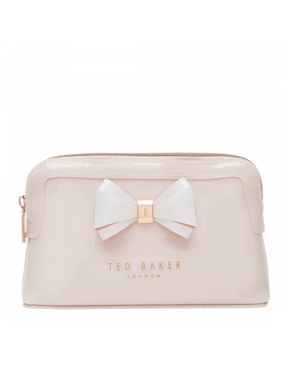 Ted Baker Blush Pink Cosmetic Bag with Bow